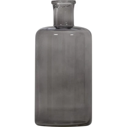 Glas Vase Grau 22,25 Cm X Ø 10,25 Cm