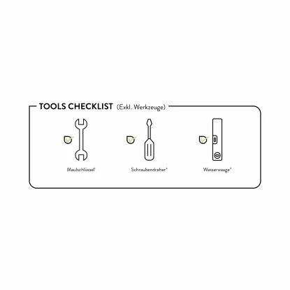 Baliv Hochschrank BM-6620 Weiß – Bild 3