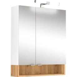 Baliv LED-Spiegelschrank BM-6640 Weiß