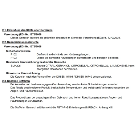 Ipuro Duftkerze Classic Bergamotte 270 Gr – Bild 2