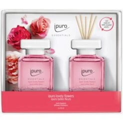 Ipuro Raumduft-Set Essantials Lovely Flowers 2 X 50 Ml