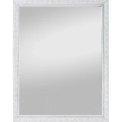 Holzrahmenspiegel Pius 55 Cm X 70 Cm Weiß