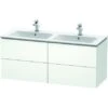 Duravit Waschbeckenunterschrank 129 Cm L-Cube Weiß Matt