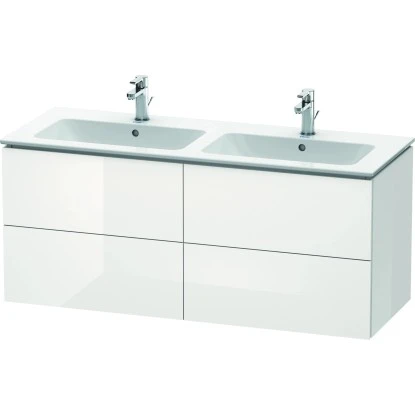 Duravit Waschbeckenunterschrank 129 Cm L-Cube Weiß Hochglanz