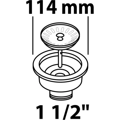 Kirchhoff Siebkörbchen Spüle Eco Save Edelstahl Grau – Bild 7