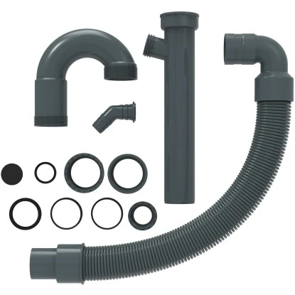 Kirchhoff Flexibler Siphon Küchenspüle Eco Save Aus Recyceltem Kunststoff – Bild 2