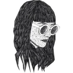 Komar Wandbild Grid Monochrome 30 X 40 Cm