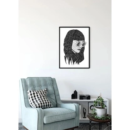 Komar Wandbild Grid Monochrome 30 X 40 Cm – Bild 2