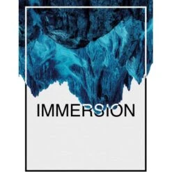 Komar Wandbild Immersion Blue 30 X 40 Cm