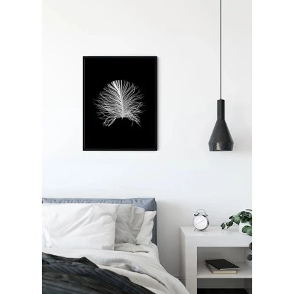 Komar Wandbild Feather Black 40 X 50 Cm – Bild 2