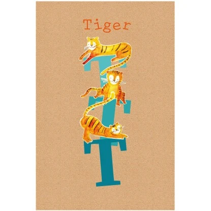 Komar Wandbild ABC Animal T 30 X 40 Cm