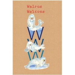 Komar Wandbild ABC Animal W 30 X 40 Cm