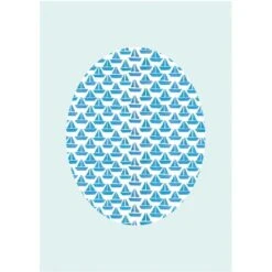 Komar Wandbild Shelly Aqua 30 X 40 Cm