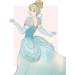 Komar Wandbild Cinderella Beauty 30 X 40 Cm