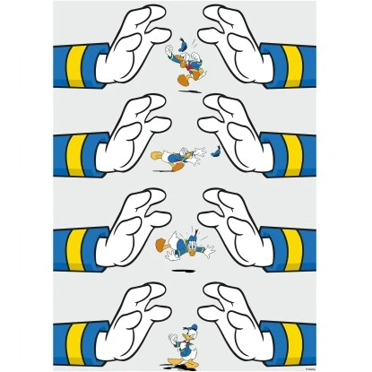 Komar Wandbild Donald Hands 30 X 40 Cm