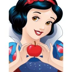 Komar Wandbild Snow White Portrait 30 X 40 Cm