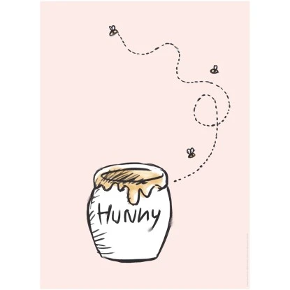 Komar Wandbild Winnie Pooh Hunny Pot 40 X 50 Cm
