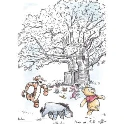 Komar Wandbild Winnie Pooh Playground 50 X 70 Cm