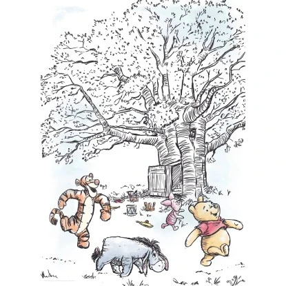 Komar Wandbild Winnie Pooh Playground 50 X 70 Cm