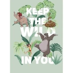 Komar Wandbild Jungle Book Wild 50 X 70 Cm