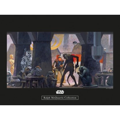 Komar Wandbild Star Wars Streets 40 X 30 Cm