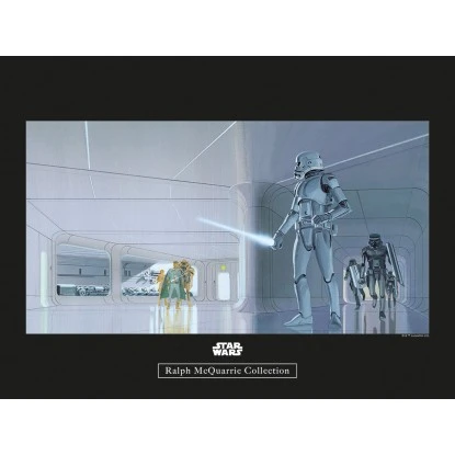 Komar Wandbild Star Wars Hallway 40 X 30 Cm