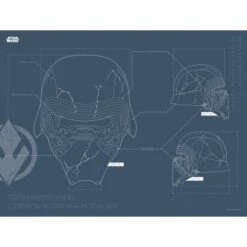 Komar Wandbild Star Wars Helmet 40 X 30 Cm