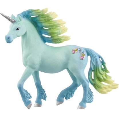 Schleich Zuckerwatte Einhorn Hengst Bayala