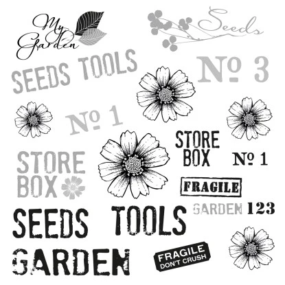 Eurographics Wandtattoo Storage Set