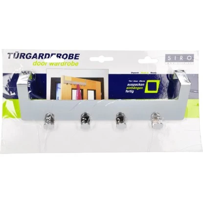 Siro Türgarderobe 2144 Metall Chrom Glänzend Länge 255 Mm – Bild 2