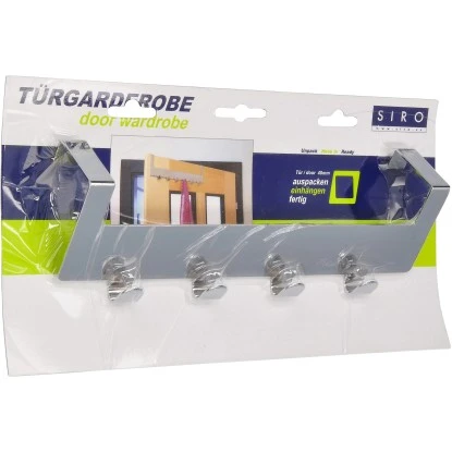 Siro Türgarderobe 2144 Metall Chrom Glänzend Länge 255 Mm – Bild 3