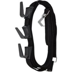 Siro TĂŒrgarderobe H206 Haken Textilband Schwarz LĂ€nge 2080 Mm Höhenverstellbar