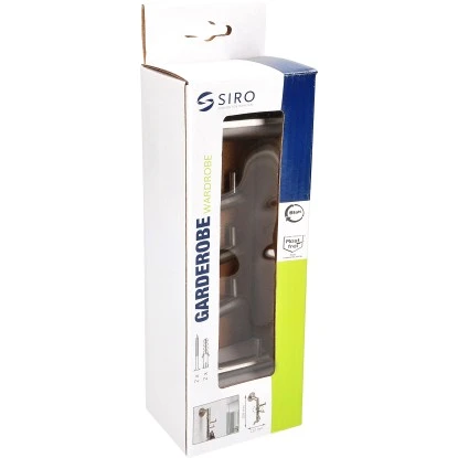 Siro Kleingarderobe 2337 Edelstahl Feingeschliffen Drehbar Länge 208 Mm – Bild 2