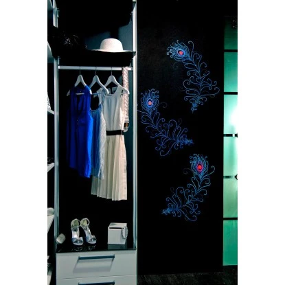 Marabu Schablone 40 X 66 Cm Peacock Feather – Bild 3