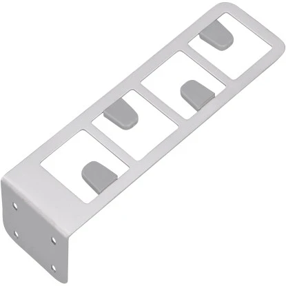 Siro Schrankhaken 2363 Metall Aluminiumfarben Länge 192 Mm