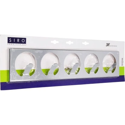 Siro Hakenleiste 2215 Metall Chrom Glänzend Länge 485 Mm – Bild 2