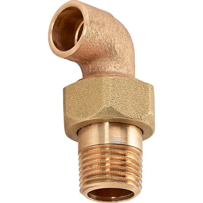 Löt-Winkelverschraubung Ø 18 Mm X 21 Mm (R 1/2) Rotguss – Bild 2