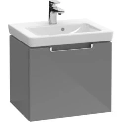 Villeroy & Boch Waschbeckenunterschrank 48,5 Cm Subway 2.0 A685 Glossy Grey