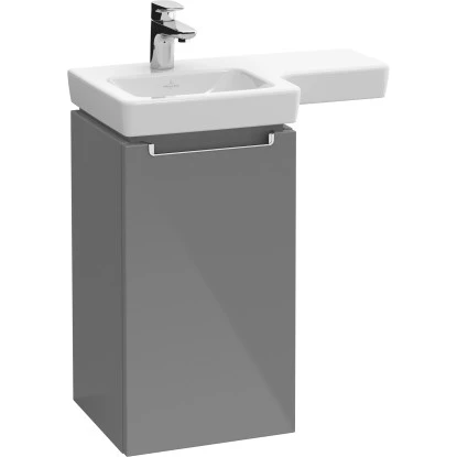 Villeroy & Boch Boch Waschbeckenunterschrank 35 Cm Subway2.0 Eiche Graphit Anschlag L