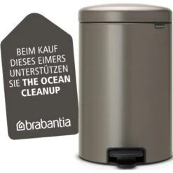 Brabantia Treteimer NewIcon 20 L Platinum
