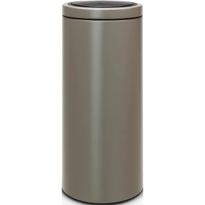 Brabantia Mülleimer Touch Bin 30 L Platinum