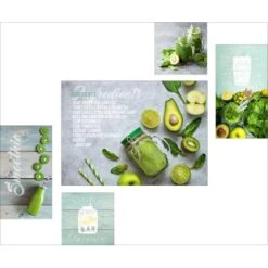 Leinwandbild Somoothie-Collection 150 Cm X 70 Cm