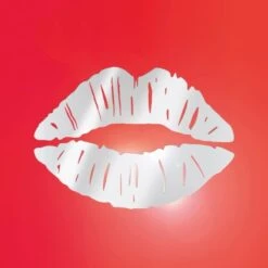 Eurographics Spiegelsticker Kiss Mouth