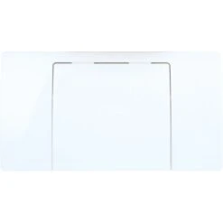 Betätigungsplatte SMS Weiß