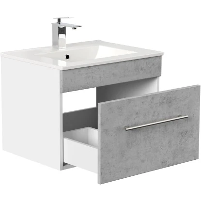 Posseik Waschplatz Viva 60 Cm Beton – Bild 4