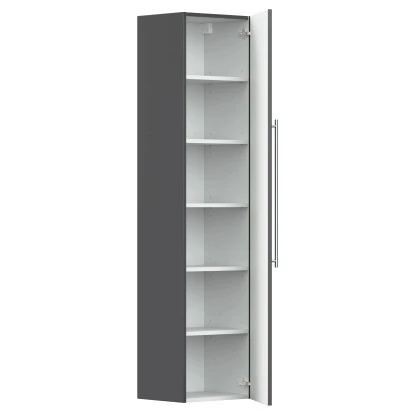 Posseik Badmöbelset Argos Anthrazit Seidenglanz Inkl. LED Spiegel Mit Touch-Funk – Bild 6