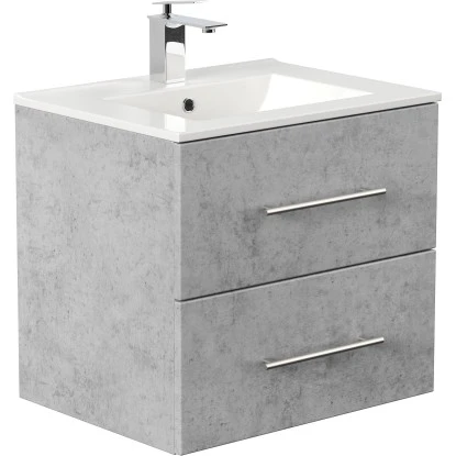 Posseik Waschplatz Homeline 60 Cm Beton2-teilig – Bild 3