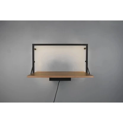 Mirrors & More Metall-Wandregal Becky Mit LED-Stripe 9 W 30 X 50 X 30 Cm – Bild 6