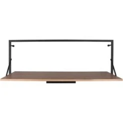 Mirrors & More Metall-Wandregal Becky Mit LED-Stripe 10,5 W 30 X 90 X 30 Cm