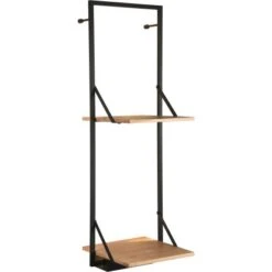 Mirrors & More Metall-Wandregal Becky Mit LED-Stripe 10,5 W 94 X 32 X 30 Cm